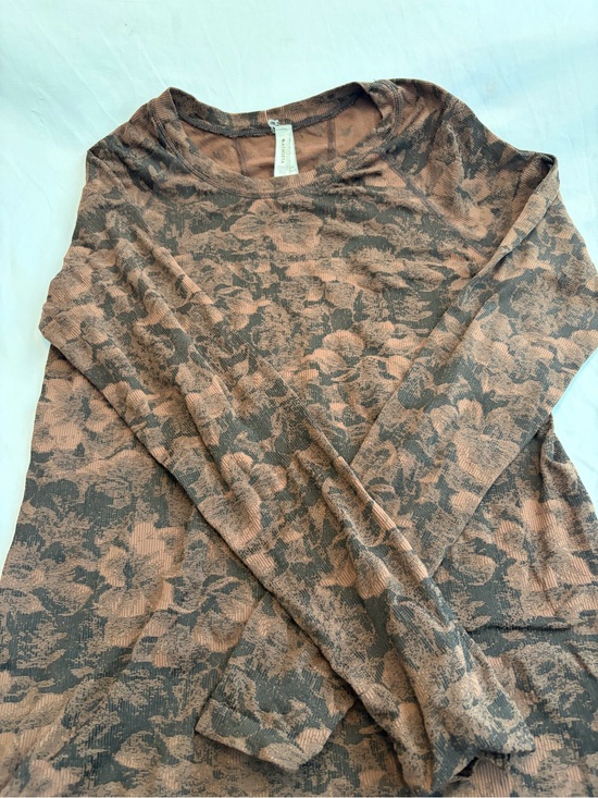 Athleta Tops - Athleta Long Sleeve Top - Brown - Size S
